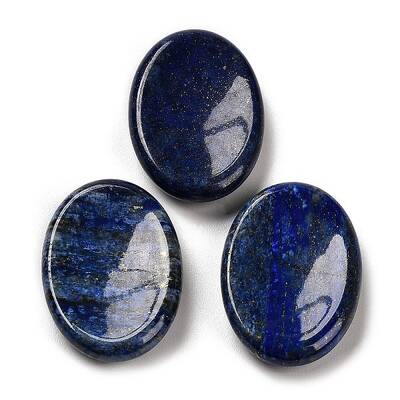 Natural Lapis Lazuli Oval Worry Stone