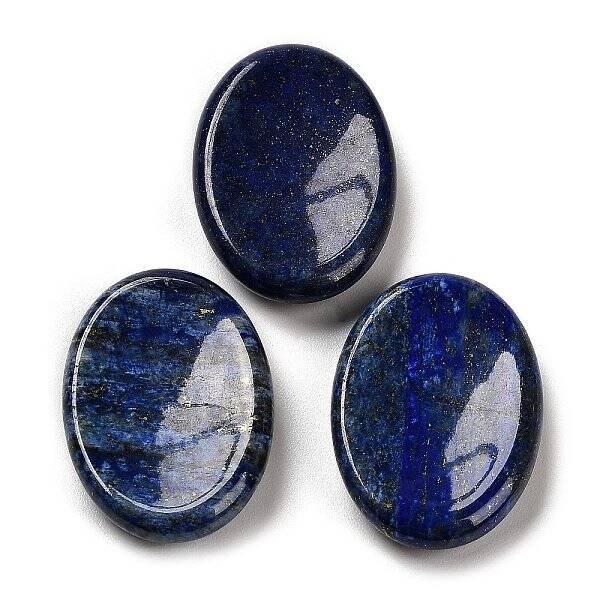 Natural Lapis Lazuli Oval Worry Stone