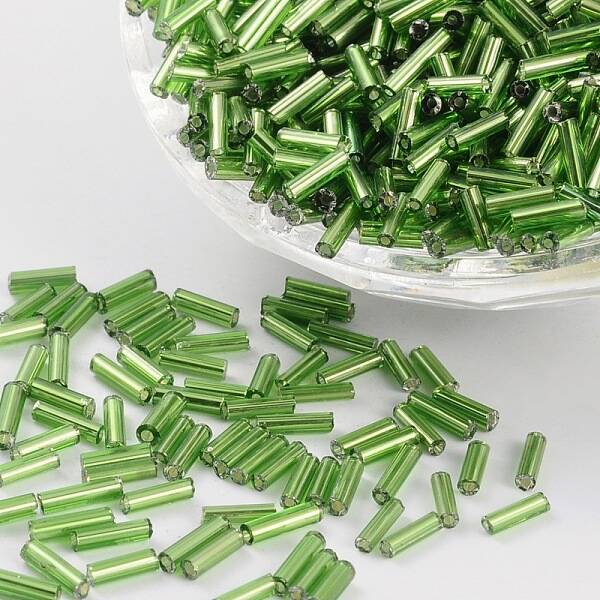 Glass Bugle Beads