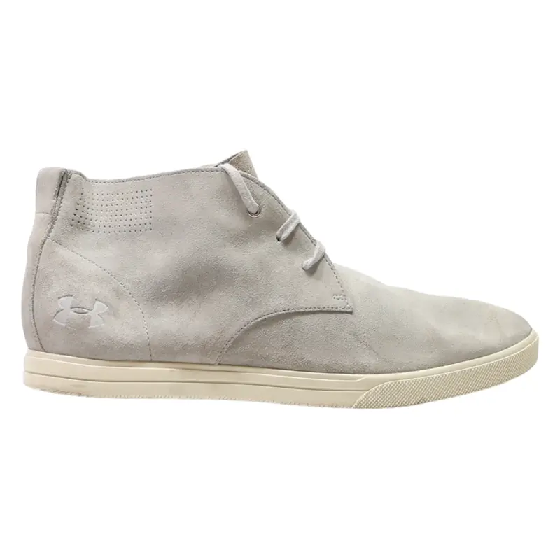 UNDER ARMOUR Desert Boots Grey Suede Mens UK 10