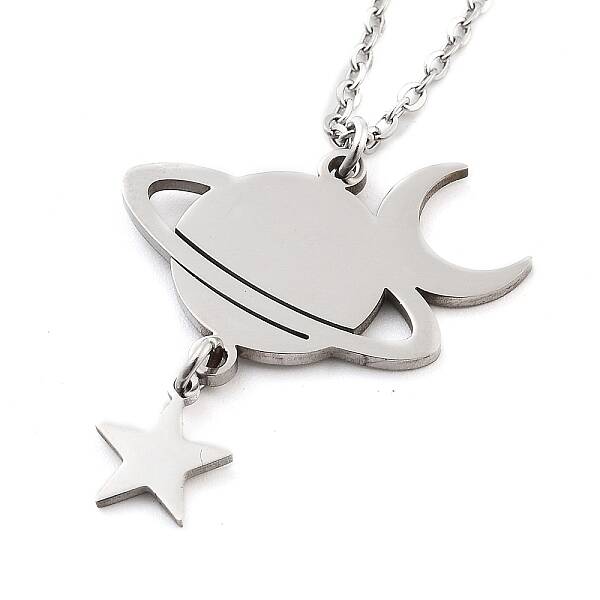 Non-Tarnish 304 Stainless Steel Pendant Necklaces
