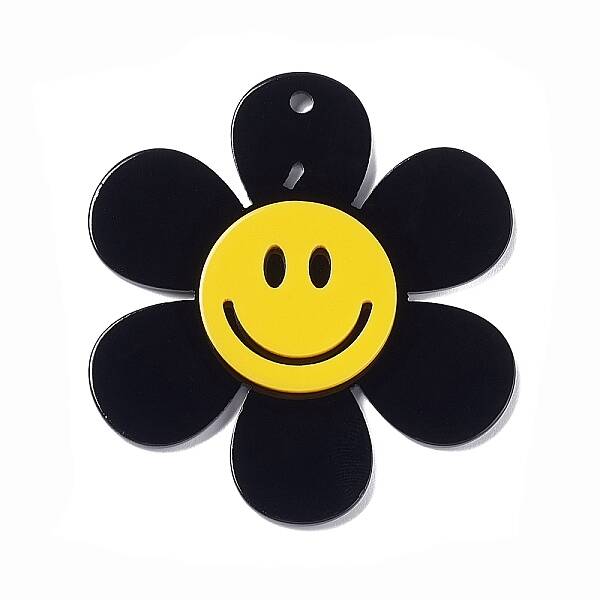 Opaque Acrylic Big Pendants