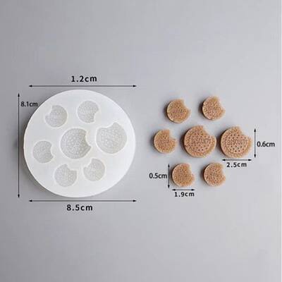 Biscuits DIY Food Grade Silicone Fondant Molds