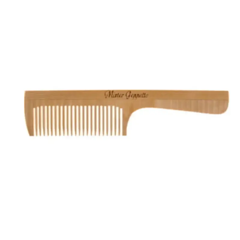 Mister geppetto Wooden comb, 43x197 mm (with thin handle)