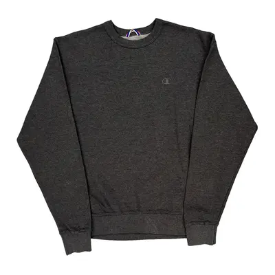 Champion Sweatshirt - Medium Grey Cotton Blend