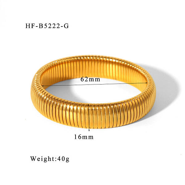 304 Stainless Steel Stretch Bangles