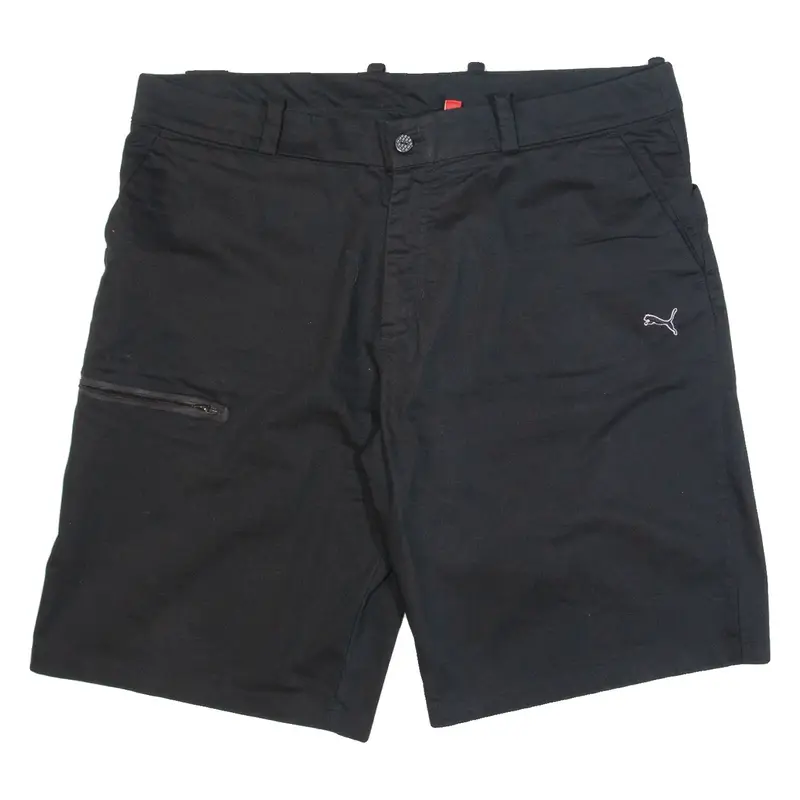 PUMA Mens Chino Shorts Black XL W38