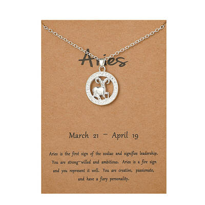 Alloy Constellation Pendant Necklaces