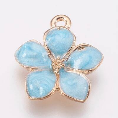 Zinc Alloy Enamel Pendants