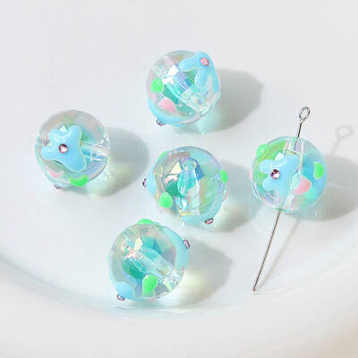 Transparent Acrylic Beads