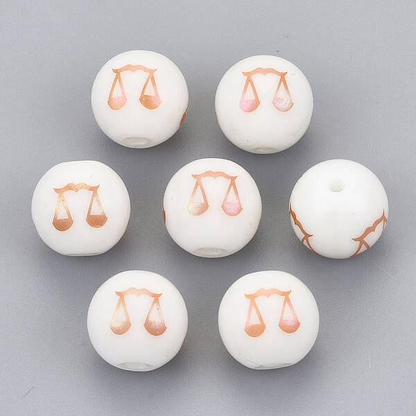 Electroplate Glass Beads