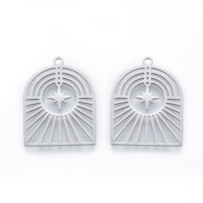 Non-Tarnish 201 Stainless Steel Pendants