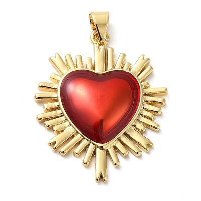 Brass Enamel Pendants