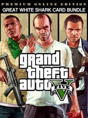 Grand Theft Auto V: Premium Online Edition & Great White Shark Card Bundle Steam Account | Steam