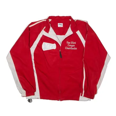 ASICS Shell Jacket Red Mens L