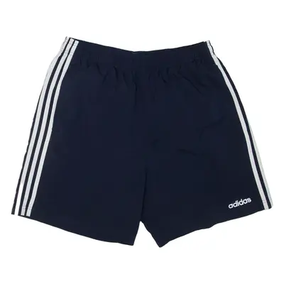 ADIDAS Mens Sports Shorts Blue L W30