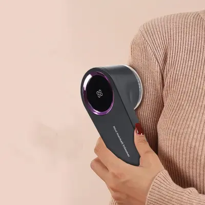 Lint Remover with LED Smart Digital Display, Type-C Fast Charging Lint Remover, Household Appliances for Clothes, Bedding, Co...