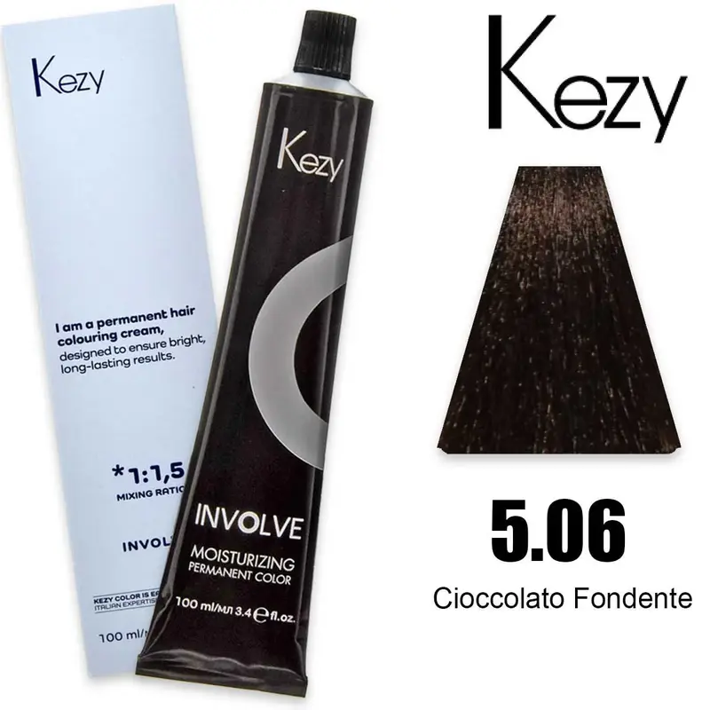 Kezy involve color 100 ml dark chocolate 5.06
