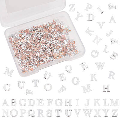 1040Pcs 26 Styles Brass Cabochons