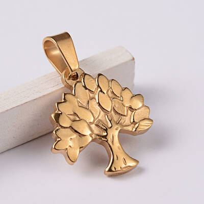 Tree 304 Stainless Steel Pendants