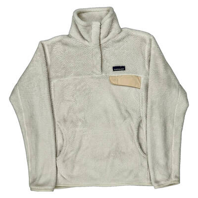 Patagonia Fleece - Medium Cream Polyester
