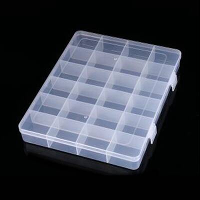 Transparent Plastic Bead Containers