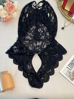 Lace Crotchless Sexy Lingerie Bodysuit, Stretchy, Alluring, Personalized