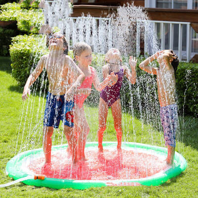 Children's Water Spray Mat Watermelon Water Spray Mat | Color: Watermelon Water Spray Mat