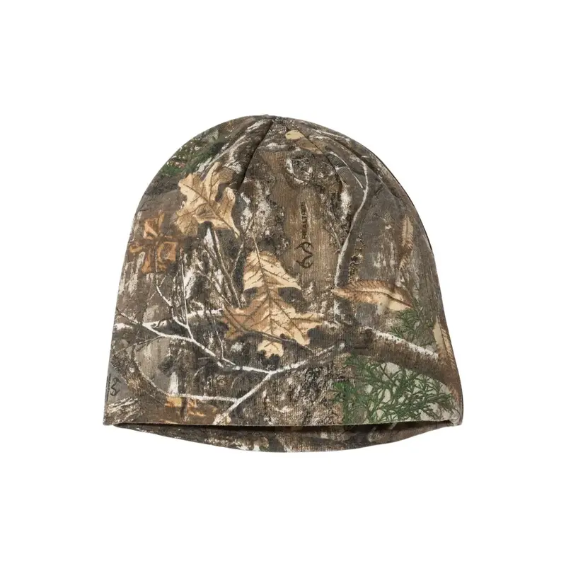 8 Real Tree Licensed Camo Beanie Skull Knit