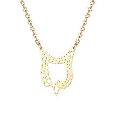 Stainless Steel Irregular Pendant Necklaces for Women