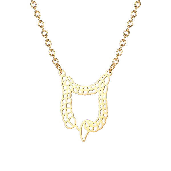Stainless Steel Irregular Pendant Necklaces for Women