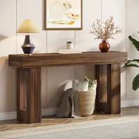 Spaco 63-Inch Long Console Table, Wooden Rectangular Sofa Table Behind The Couch, Farmhouse Entryway Table for Entrance, Hall...