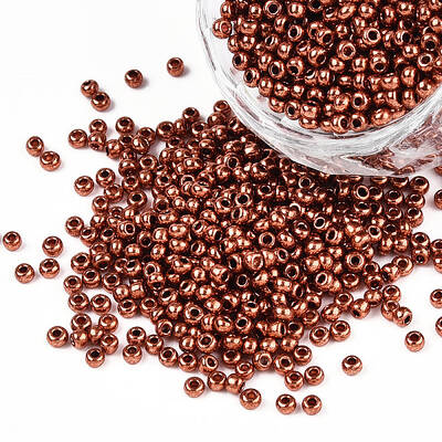 11/0 Grade A Dyed Glass Seed Beads