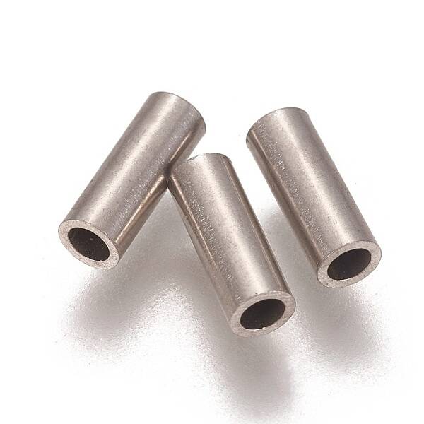 Tarnish Resistant 304 Stainless Steel Tube Beads