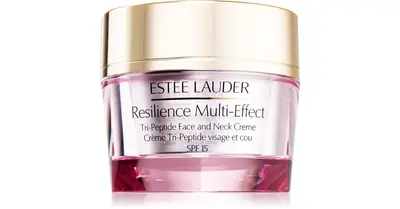 Est茅e Lauder Resilience Multi-Effect Tri-Peptide Face and Neck Cream SPF 15 Intense Nourishing for Normal to Combination Ski...
