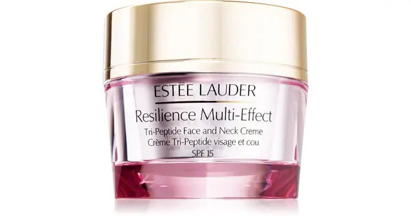 Estée Lauder Resilience Multi-Effect Tri-Peptide Face and Neck Cream SPF 15 Intense Nourishing for Normal to Combination Ski...