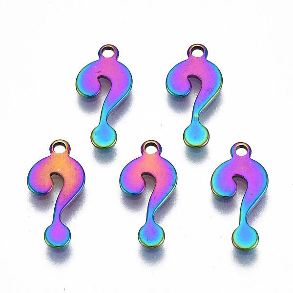 Ion Plating(IP) 201 Stainless Steel Charms