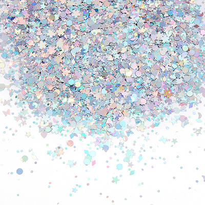 Laser Shining Nail Art Glitter