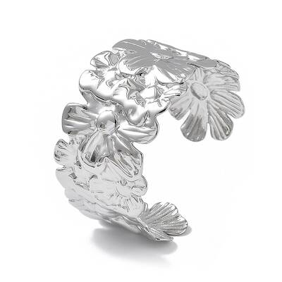 304 Stainless Steel Cuff Bangles for Women