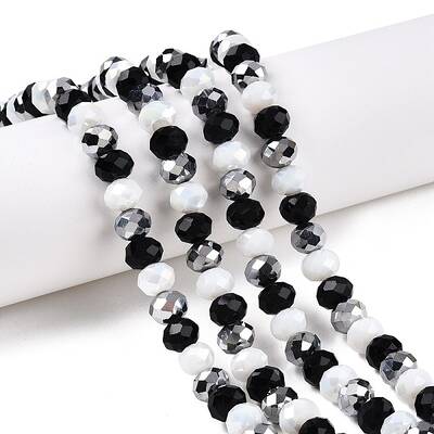Transparent Glass Beads Strands