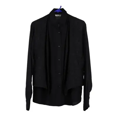 Nara Camise Shirt - Medium Black Cotton Blend