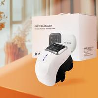 Electric Adjustable Knee Massager, 1 Box USB Rechargeable Heated Knee Massager with LED Light Touch Screen for Men & Women Fa...
