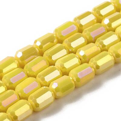 Electroplate Glass Beads Strands