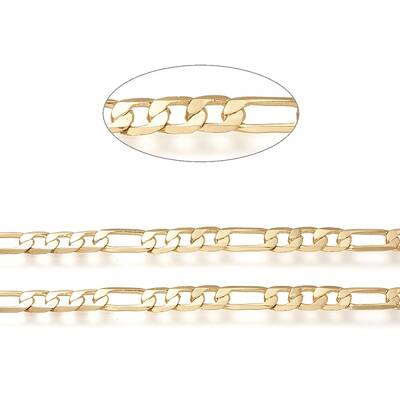 3.28 Feet Brass Curb Chains