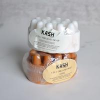 Kash Organic Seamoss and Aloe Vera Soap - Handmade with Goat Milk, Coconut Milk & Vanilla, 100% Natural, Skin-Friendly, No Ha...