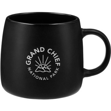 96 Custom Vida Ceramic Mug 15oz - Matte Exterior & Glossy Interior