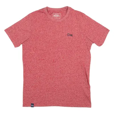 DIESEL Mens T-Shirt Red M