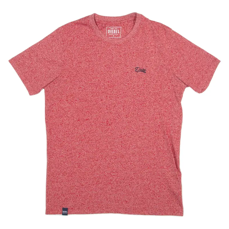 DIESEL Mens T-Shirt Red M