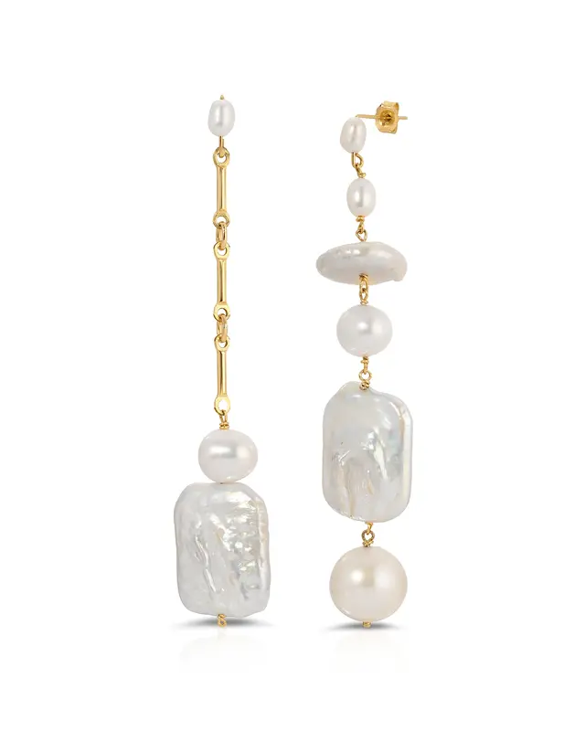 Tineo Earrings | Metal Color: Gold