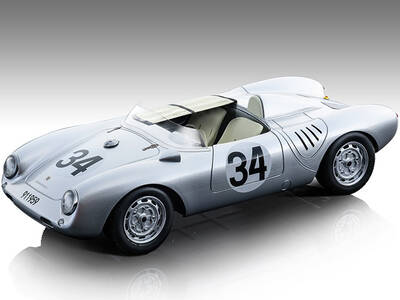 Porsche 550 A #34 C. Storez - E. Crawford 24 Hours of Le Mans (1957) Mythos Series Limited Edition to 80 pieces Worldwide 1/1...